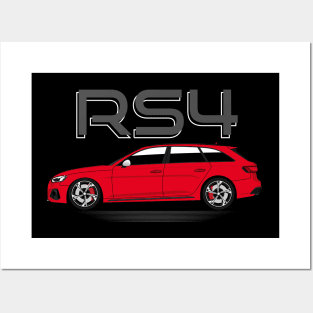 RS4 Wagon Turbo Posters and Art